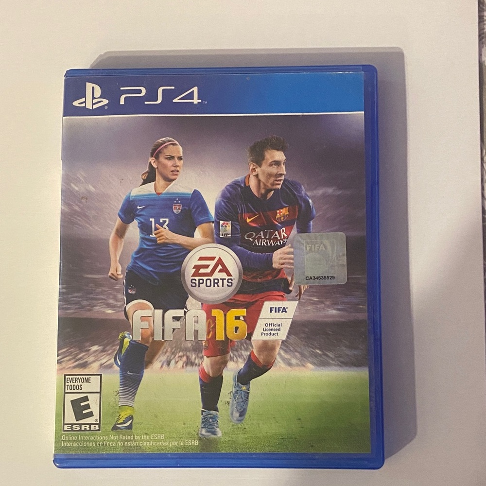 FIFA 16 for PS4 - Blue Case